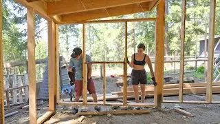 Framing Is COMPLETE | Building A Barn For Free