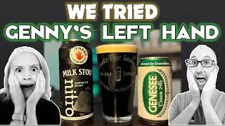 We Tried... 𝐆𝐞𝐧𝐧𝐲'𝐬 𝗟𝗲𝗳𝘁 𝗛𝗮𝗻𝗱 (Genesee Cream Ale + Left Hand Nitro Milk Stout)