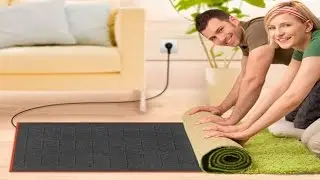 Mobile heated floor under carpet Teplolux Express