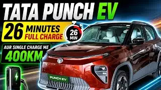Tata Punch EV Top Model 2026 ✅ Best EV Family Car Under 10 Lakh | Punch EV 2026 | Range | Charge 🥳
