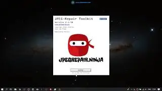Repair damaged and corrupted JPEG photos using JPEG-Repair Toolkit v 2.5.91