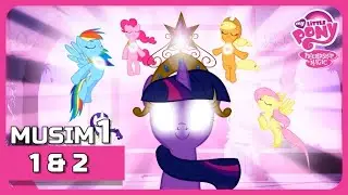 S1 | Ep. 1 & 2 | MLP:FIM Bahasa Indonesia