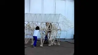 скульптура ходит