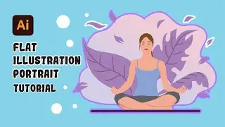 How to create FLAT ILLUSTRATION based on photo in Adobe Illustrator | Illustrator Lesson