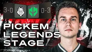 PICK'EM LEGENDS STAGE / PGL Major Antwerp 2022 FORECAST
