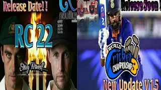 Wcc3 New Update Release Date || Wcc3 New Update|| RC22 Trailer|| Real Cricket 21