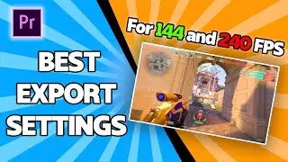 Best Settings For 144/240 FPS in Premier Pro !