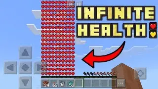 Minecraft PE - How To Get Infinite Health With Commands!