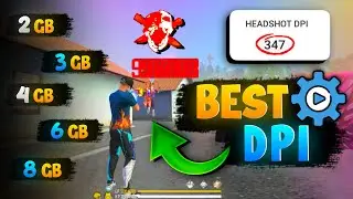 Best DPI setting for headshot 🔥 || Headshot DPI setting in tamil || Free fire headshot setting 😈