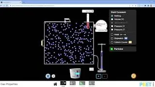 Ideal Gas Law Simulation