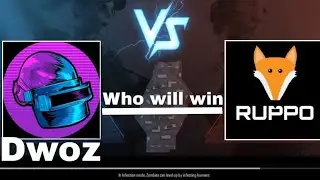 Ruppo VS Dwoz 1v1 TDM Match | Who Will Win In AR #ruppo #Dwoz