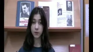 Страна читающая — Эвелина Сатдыкова читает отрывок из произведения «Хорошо» В. В. Маяковского