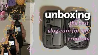 unboxing DJI Osmo Pocket 2 📸🎥 cutest vlogging cam!?