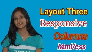 Responsive Three Column Layout Using HTML and CSS@junnukitech