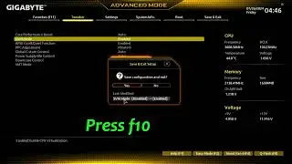 SVM Enable Gigabyte