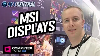 500Hz OLED, new Mini LED, 600Hz esports monitors! [MSI Computex 2025 Displays]