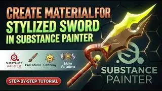 Create Material For Stylized Sword In Substance Painter