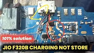 jio f320b charging not store| jio f320b charging jumper||| jio f320b charging problem solution