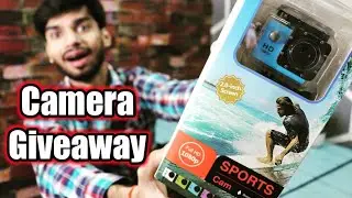 Camera Giveaway!! Action camera for you | Silver Button special