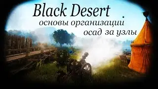 Организация осад за узлы в Black Desert (Кратко основы)