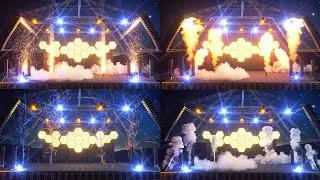 Concert Pyrotechnic 3D Assets!
