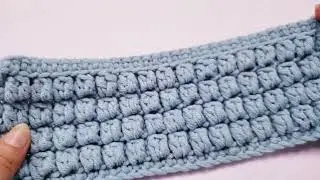 Cómo tejer punto fácil a crochet, aquí el paso a paso