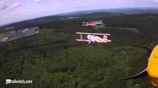 Sterntakt - Bücker Jungmann, Jungmeister, Stieglitz Formation.