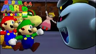 SM64 Bloopers BR: Mario Verde e Luigi Vermelho (Parte Final)