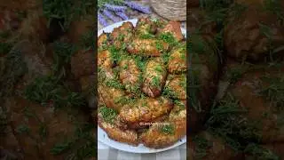 А у вас что на ужин? Крылышки в духовке. Коротко,ясно и вкусно. #рекомендации #рецепты #шортс