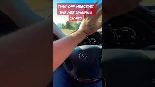 mercedes bas abs warning turn off 👨🏼‍🔧👨🏼‍💻