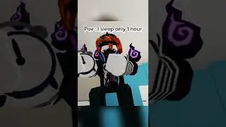 When I sleep only one hour #roblox #robloxedit #robloxedits #robloxshorts #shorts #robloxtrend