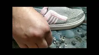 Часть 5. Кроссовки. Установка люверсов