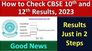 CBSE Results Out 2023 for 10Th & 12Th Classes: How To Check Results