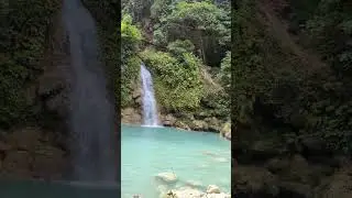 Relaxing view and sounds of mantayupan falls Barili...