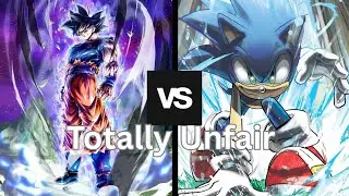 Goku Vs Archie Sonic Is Totally Unfair!