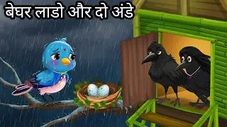बारिश मे गर्भवती चिड़िया | Lado ne diye do pyare pyare ande