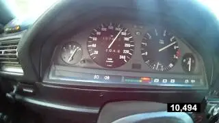 Реальная динамика BMW E30 СТРОКЕР 2.9, МКПП. Разгон 0-100, 0-160