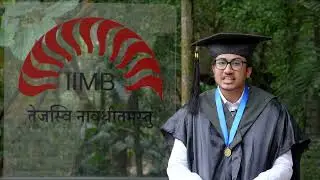 IIMB congratulates Sarthak Jain, Gold Medallist – 2023