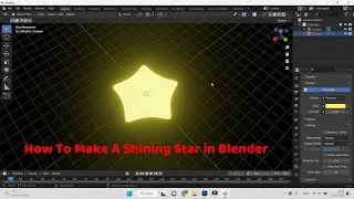BLENDER | How To Make A Shining Star In Blender | 3D| Let`s Do Tech| Blender Tutorials | Dari Frants