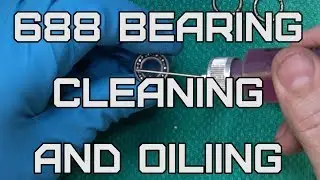 688 Bearing Clean and Oil for Filament Spool Roller Prusa MK2 MK3