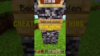Building a Bedrock Golem!