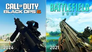 Call of Duty: Black Ops 6 vs Battlefield 2042 | Physics and Details Comparison
