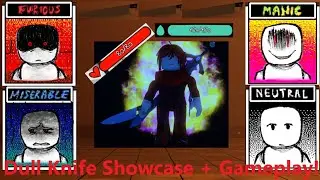 How to get Secret Skin Dull Knife + Showcase / Gameplay! (Roblox Undertale Last Corridor ULC)