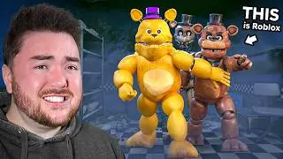 Playing EVERY FNAF game on Roblox...