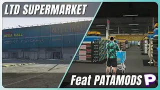 LTD Supermarket Ft @PataMods #fivem MLO GTAV Map interior