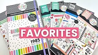 Favorite Happy Planner sticker books Top 5 | How to choose stickers for your planner
