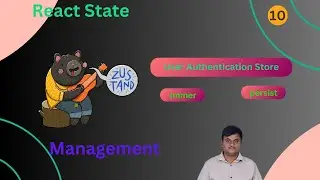 Developed User Authentication using Zustand with Immer & Persist Middlewares | Javascript & React