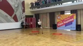 Lady with hoops цирк Восторг фестиваль Зірки Харкова