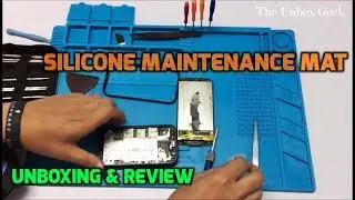 Magnetic Silicone Maintenance Mat Unboxing & Review (INDIA)