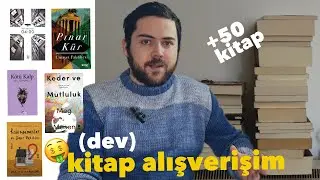 dev kitap alışverişim! | küçük bir kütüphane kurmak, romanlar ve kurgu dışı kitaplar (battım)